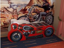 Детская кровать «Мотоцикл» - фото - 5